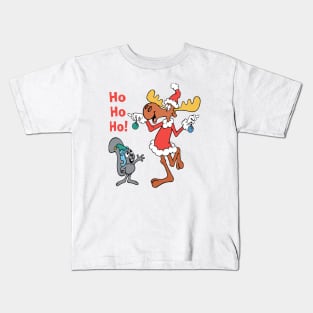 Santa With Baubles Kids T-Shirt